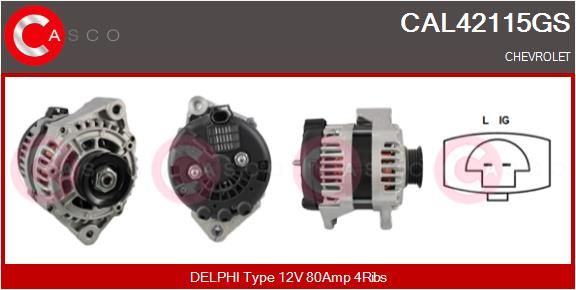 CAL42115GS CASCO Генератор