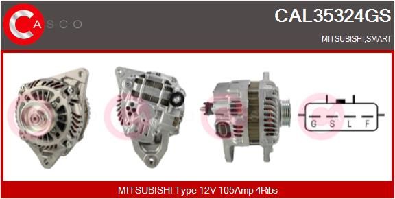 CAL35324GS CASCO Генератор