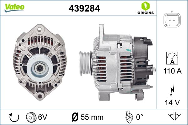 439284 VALEO Генератор
