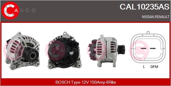 CAL10235AS CASCO Генератор