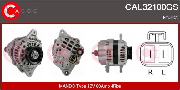 CAL32100GS CASCO Генератор