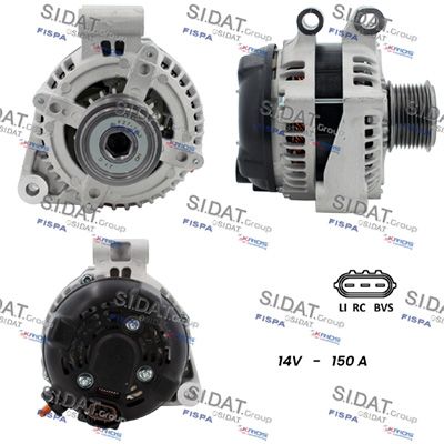 A12DE1212A2 SIDAT Генератор