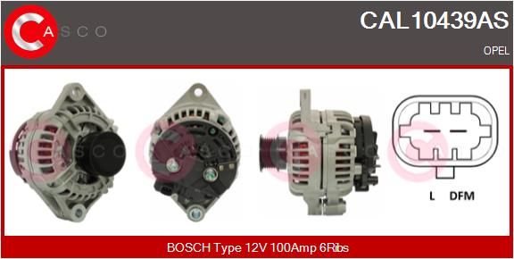 CAL10439AS CASCO Генератор