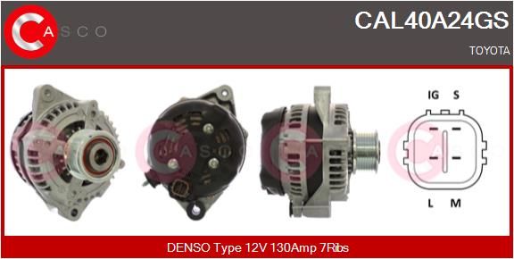 CAL40A24GS CASCO Генератор