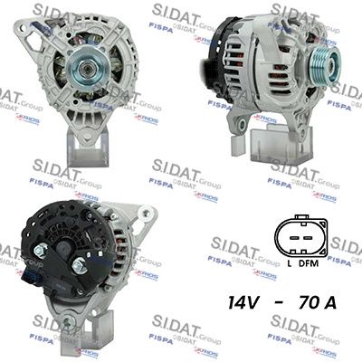 A12BH0842A2 SIDAT Генератор