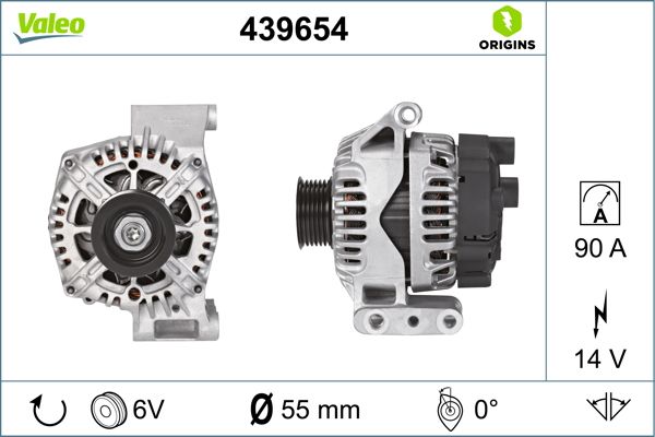 439654 VALEO Генератор