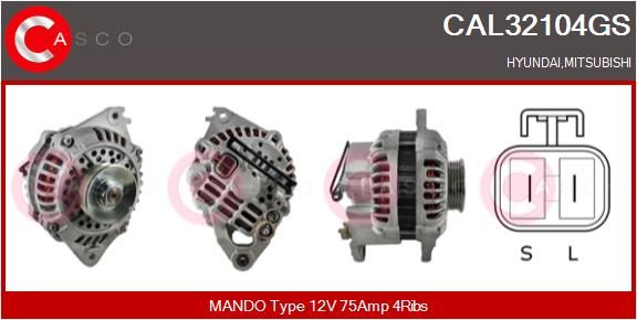 CAL32104GS CASCO Генератор
