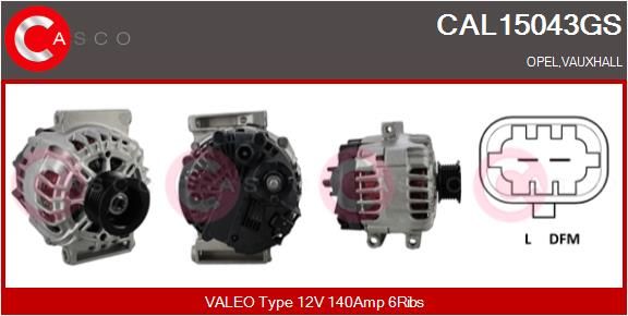 CAL15043GS CASCO Генератор