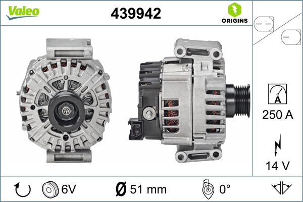 439942 VALEO Генератор
