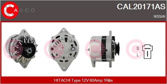 CAL20171AS CASCO Генератор