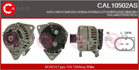 CAL10502AS CASCO Генератор