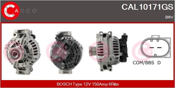 CAL10171GS CASCO Генератор