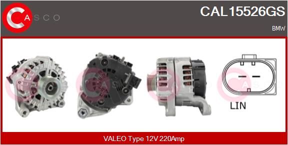 CAL15526GS CASCO Генератор