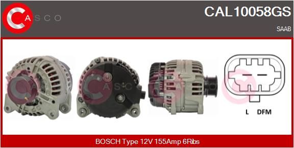 CAL10058GS CASCO Генератор