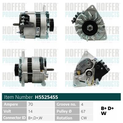 H5525455 HOFFER Генератор
