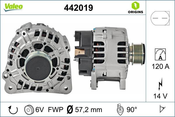 442019 VALEO Генератор