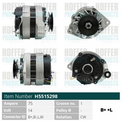 H5515298 HOFFER Генератор