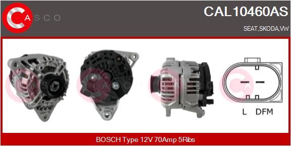 CAL10460AS CASCO Генератор