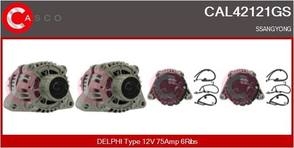 CAL42121GS CASCO Генератор