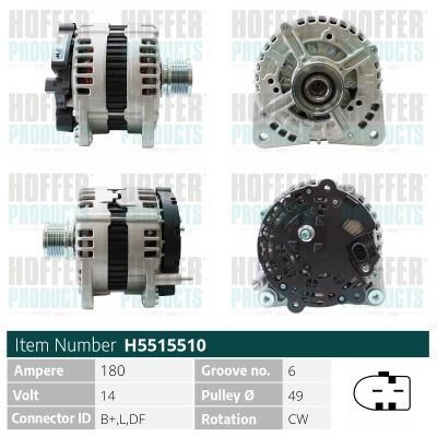 H5515510 HOFFER Генератор