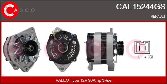 CAL15244GS CASCO Генератор