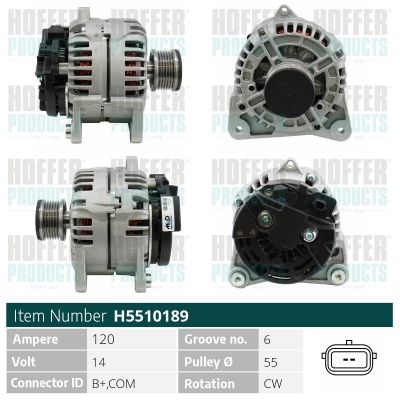 H5510189 HOFFER Генератор