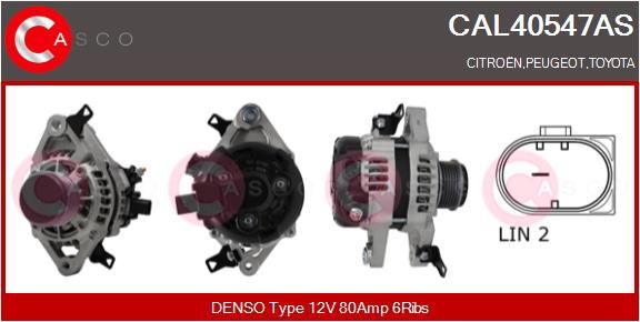 CAL40547AS CASCO Генератор