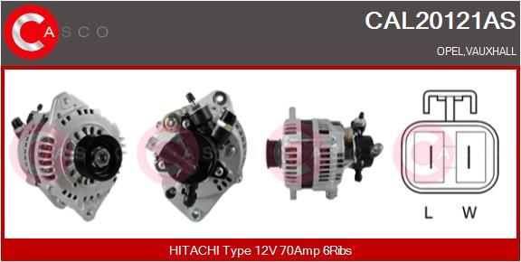 CAL20121AS CASCO Генератор