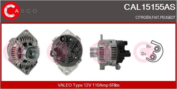 CAL15155AS CASCO Генератор