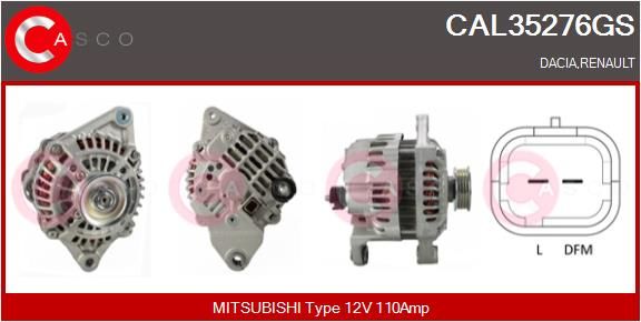 CAL35276GS CASCO Генератор