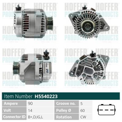 H5540223 HOFFER Генератор