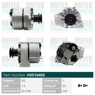 H5510405 HOFFER Генератор