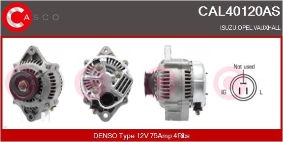 CAL40120AS CASCO Генератор