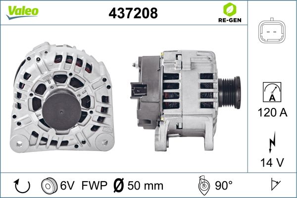 437208 VALEO Генератор