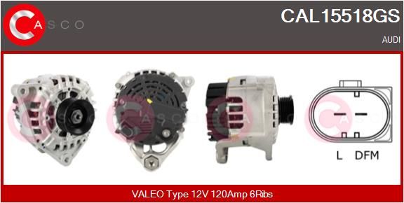 CAL15518GS CASCO Генератор
