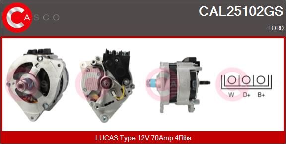 CAL25102GS CASCO Генератор