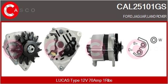 CAL25101GS CASCO Генератор