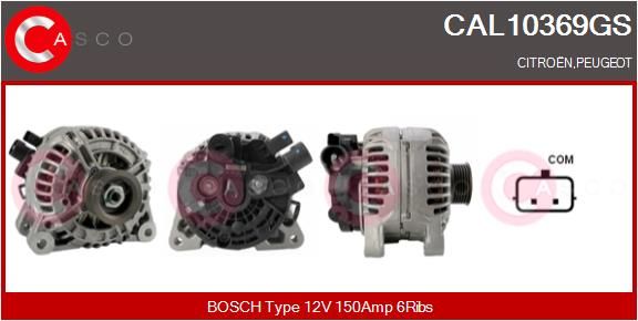 CAL10369GS CASCO Генератор
