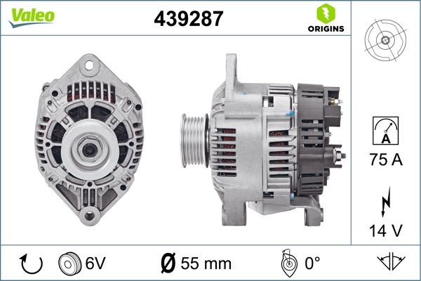 439287 VALEO Генератор
