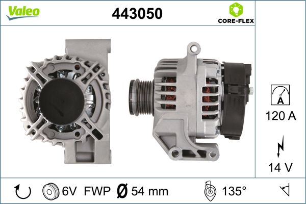 443050 VALEO Генератор