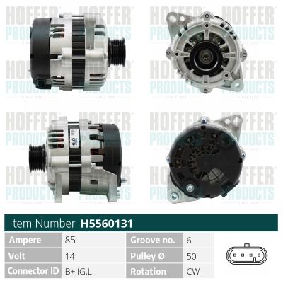 H5560131 HOFFER Генератор