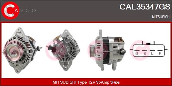 CAL35347GS CASCO Генератор