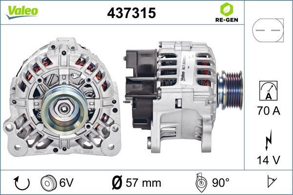 437315 VALEO Генератор
