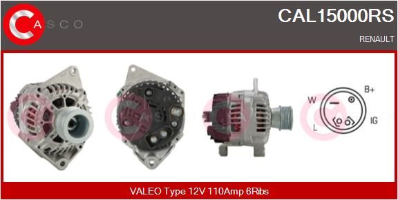 CAL15000RS CASCO Генератор