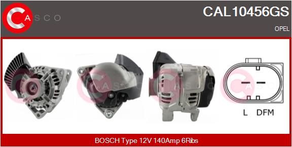 CAL10456GS CASCO Генератор