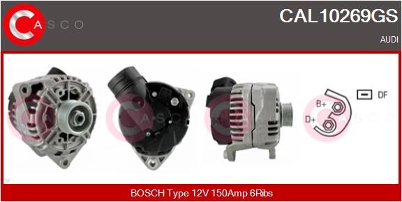 CAL10269GS CASCO Генератор