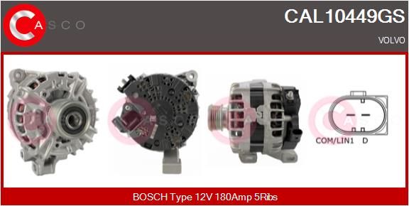 CAL10449GS CASCO Генератор