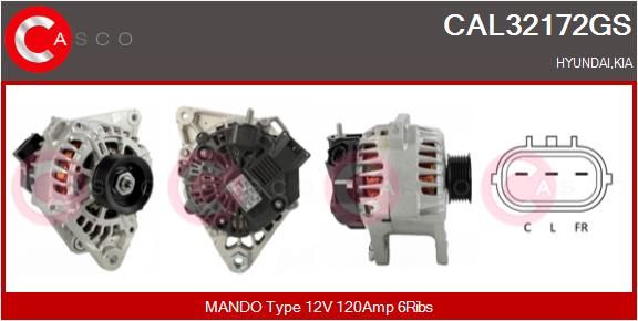CAL32172GS CASCO Генератор