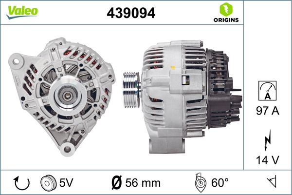 439094 VALEO Генератор