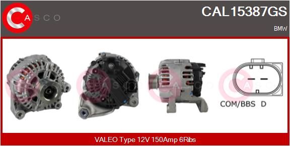 CAL15387GS CASCO Генератор